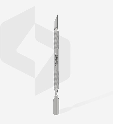 PE-90/2 | Empujador de manicura EXPERT 90 TIPO 2 (empujador ancho biselado y redondeado)