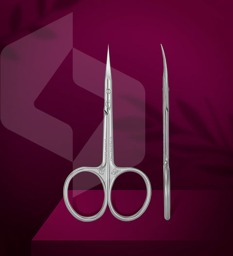 SX-22/2m | Tijera Manicura Profesional para cutículas EXCLUSIVE 22 tipo 2 (magnolia)