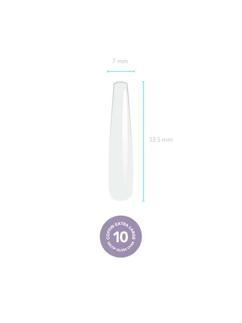 GELTIP COFFIN REPUESTO: EXTRA LARGE