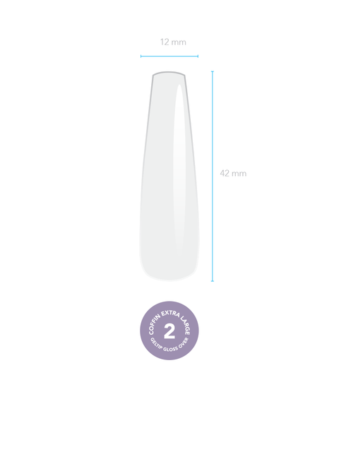 GELTIP COFFIN REPUESTO: EXTRA LARGE