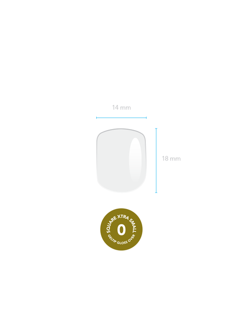 GELTIP SQUARE REPUESTO: EXTRA SMALL