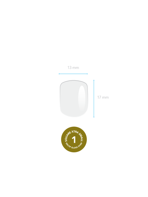GELTIP SQUARE REPUESTO: EXTRA SMALL