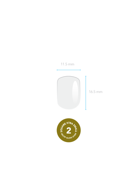 GELTIP SQUARE REPUESTO: EXTRA SMALL