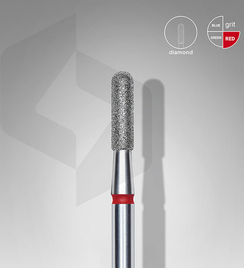 FA30R023/8     |    Punta diamante barril de seguridad filo rojo expert diámetro 2,3 mm / working part 8 mm