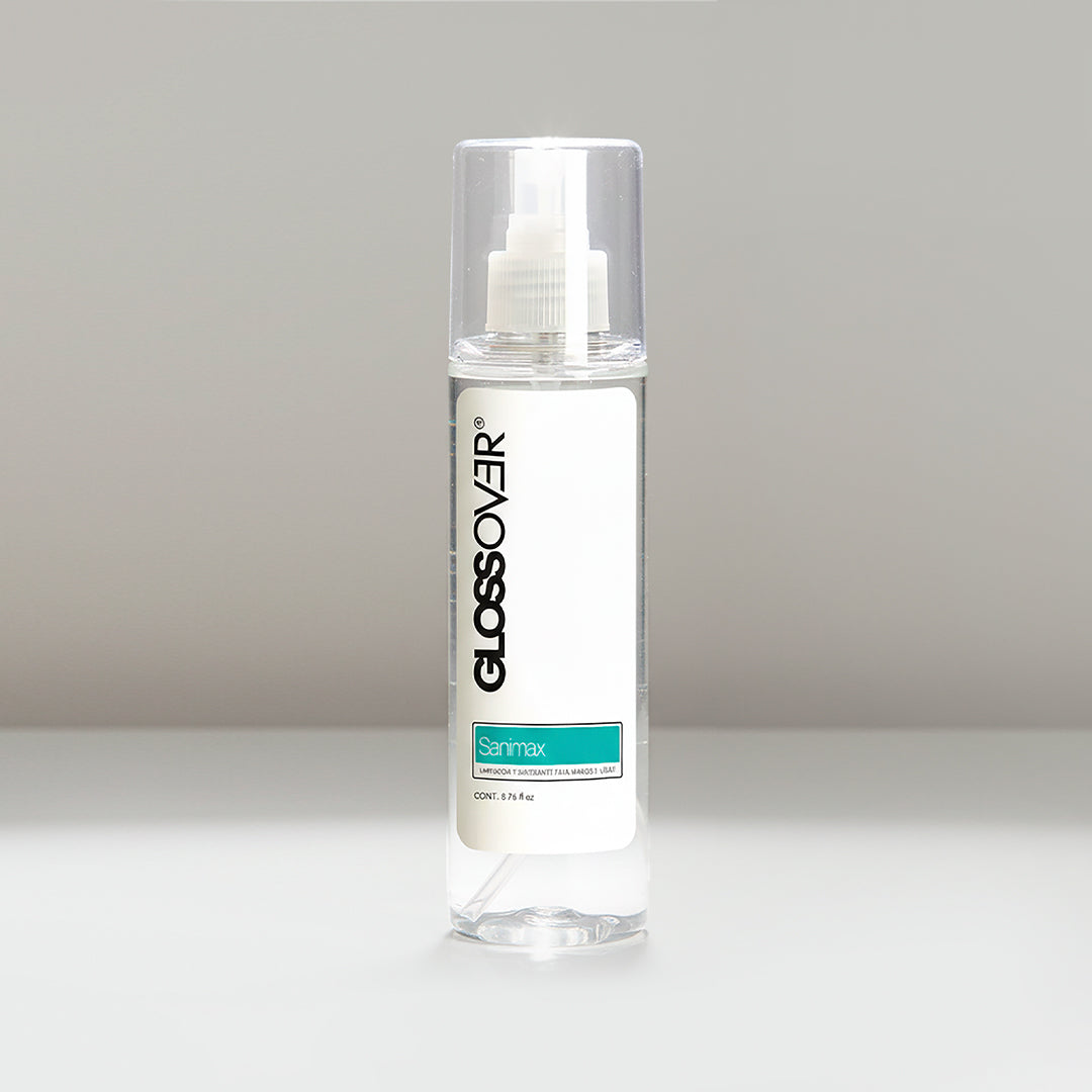 SANIMAX- Limpiador y Sanitizante para manos y uñas – Gloss Over Online