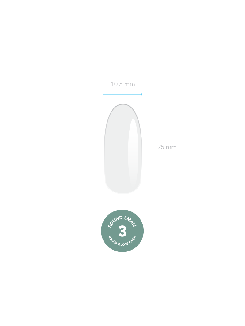 GELTIP ROUND REPUESTO: SMALL