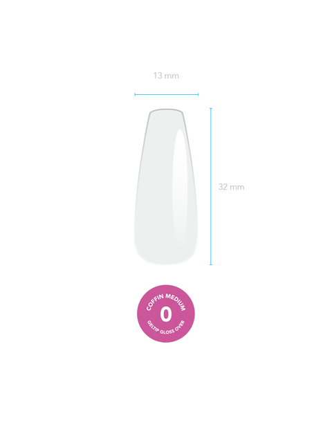 GELTIP COFFIN REPUESTO: MEDIUM