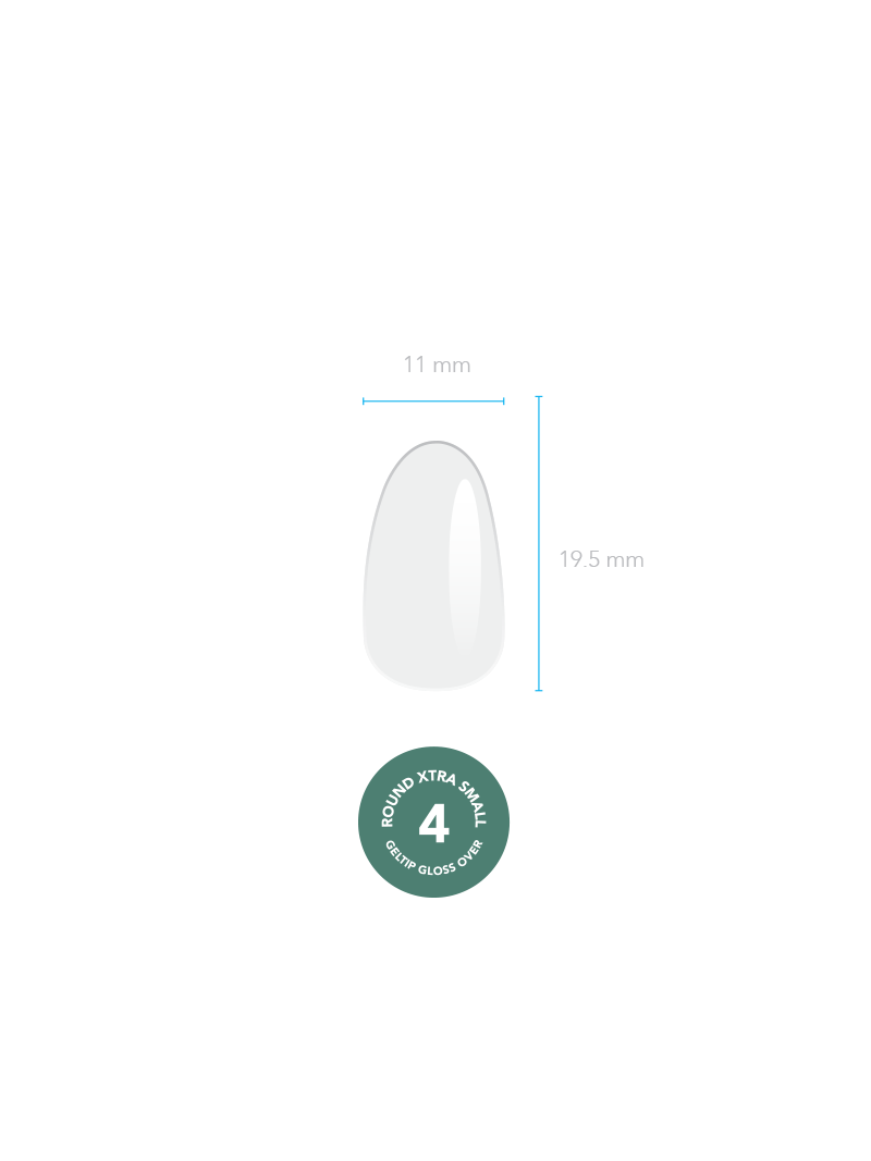 GELTIP ROUND REPUESTO: EXTRA SMALL