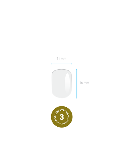 GELTIP SQUARE REPUESTO: EXTRA SMALL